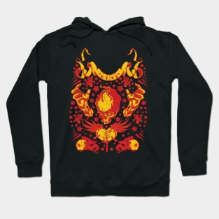 Skull Angry Hoodie